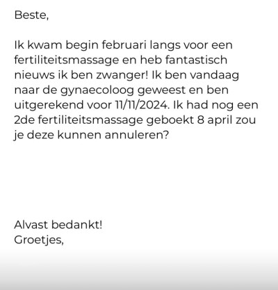 Fertiliteitsmassage